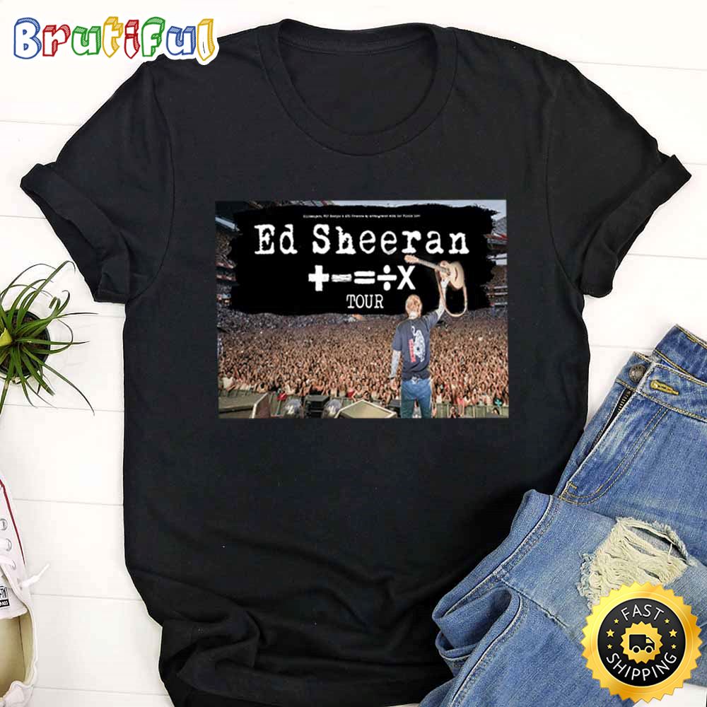 Ed Sheeran Tour 2023 Black T shirt