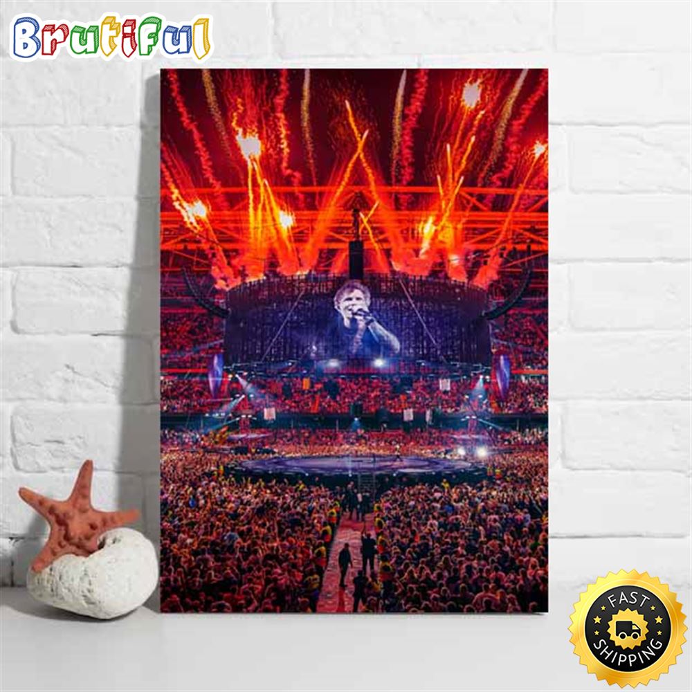 Ed Sheeran Washington Tour 2023 Poster