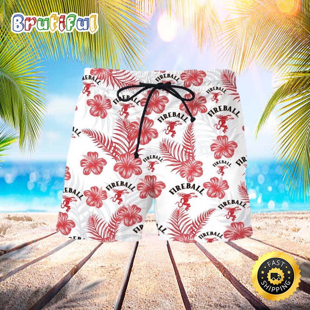 Fireball Whisky Summer Beach Short vhhlkg