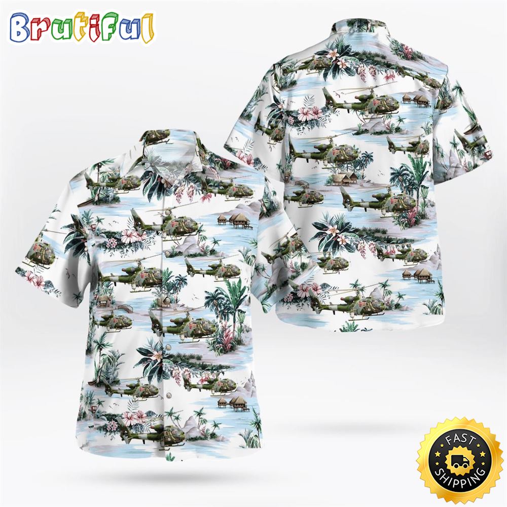 Gazelle Helicopter Independence Day Hawaiian Shirt bkbj7e