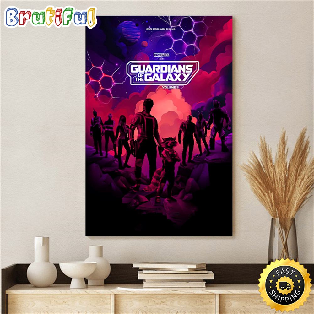 Guardians Of The Galaxy 3 Movie 2023 Poster Canvas ishe5b