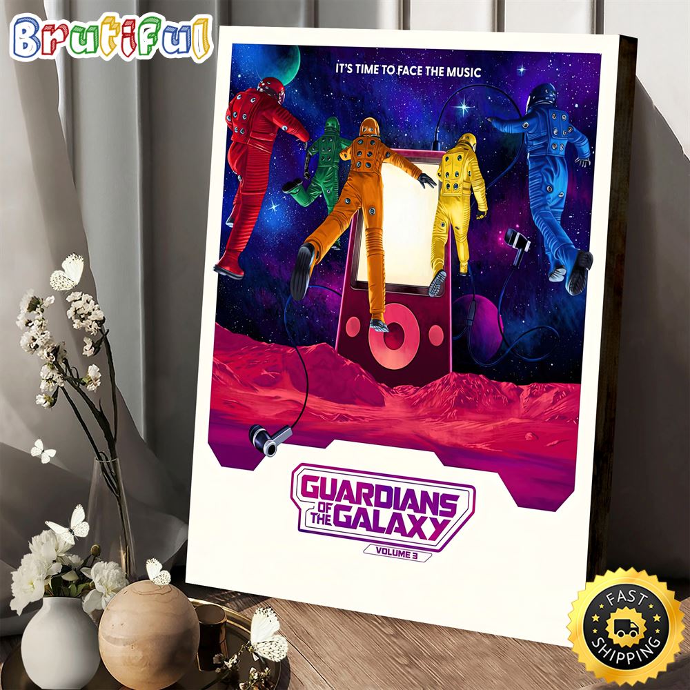 Guardians Of The Galaxy Vol. 3 Poster Canvas nmys27