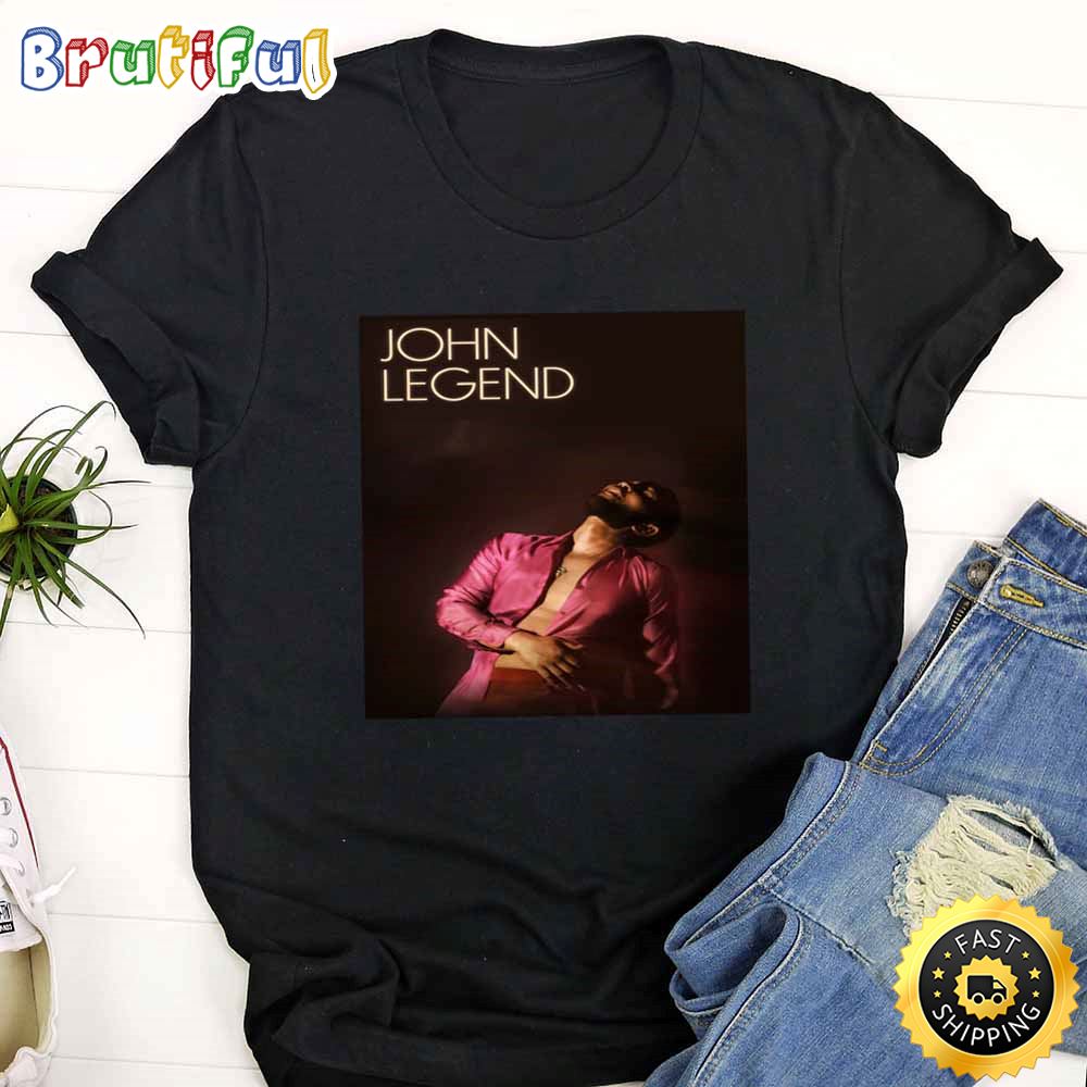 John Legend San Diego US Tour 2023 Black T Shirt hvkpo9