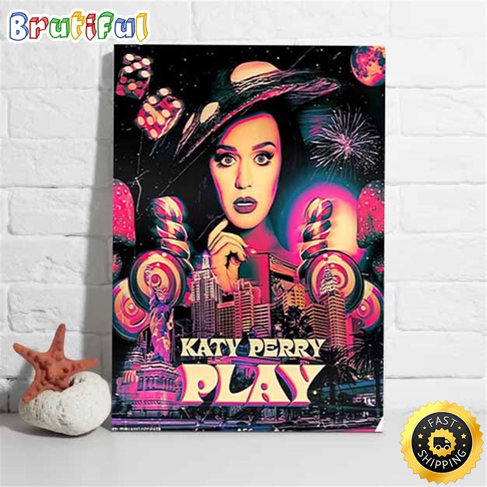 Katy Perry Play Las Vegas Tour 2023 Poster
