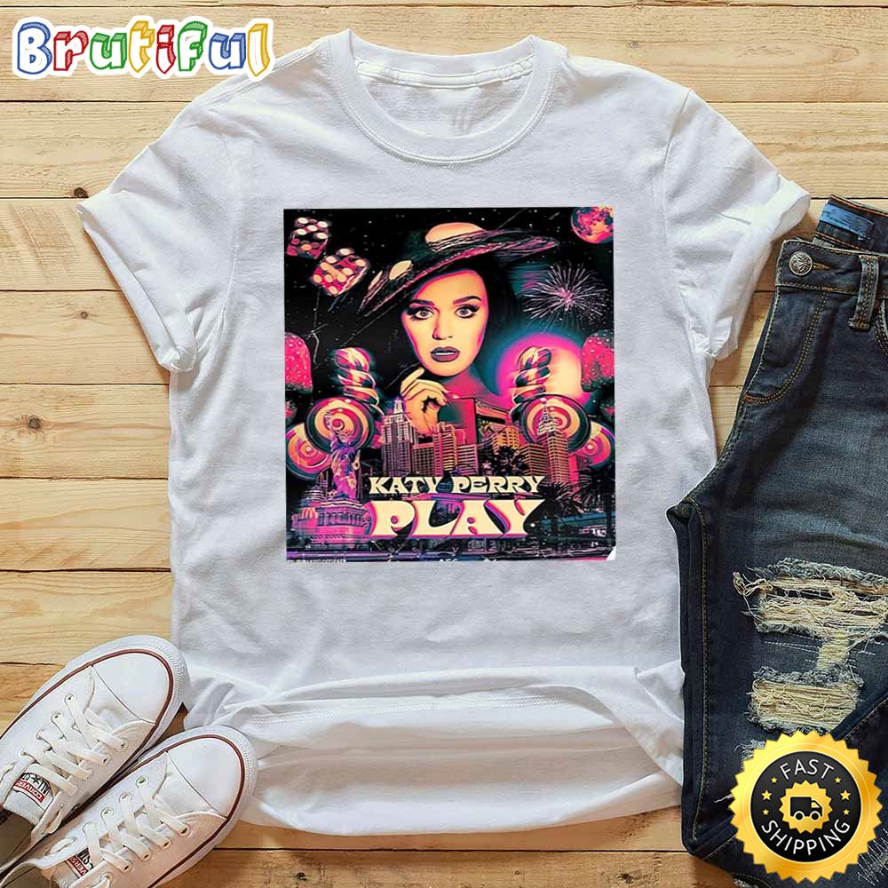 Katy Perry Play Las Vegas Tour 2023 T Shirt