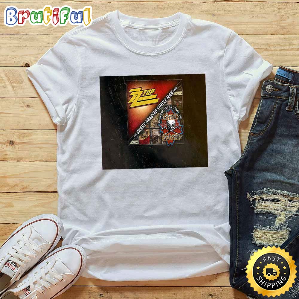 Lynyrd Skynyrd The Sharp Dressed Simple Man Tour 2023 T Shirt ulrw6u