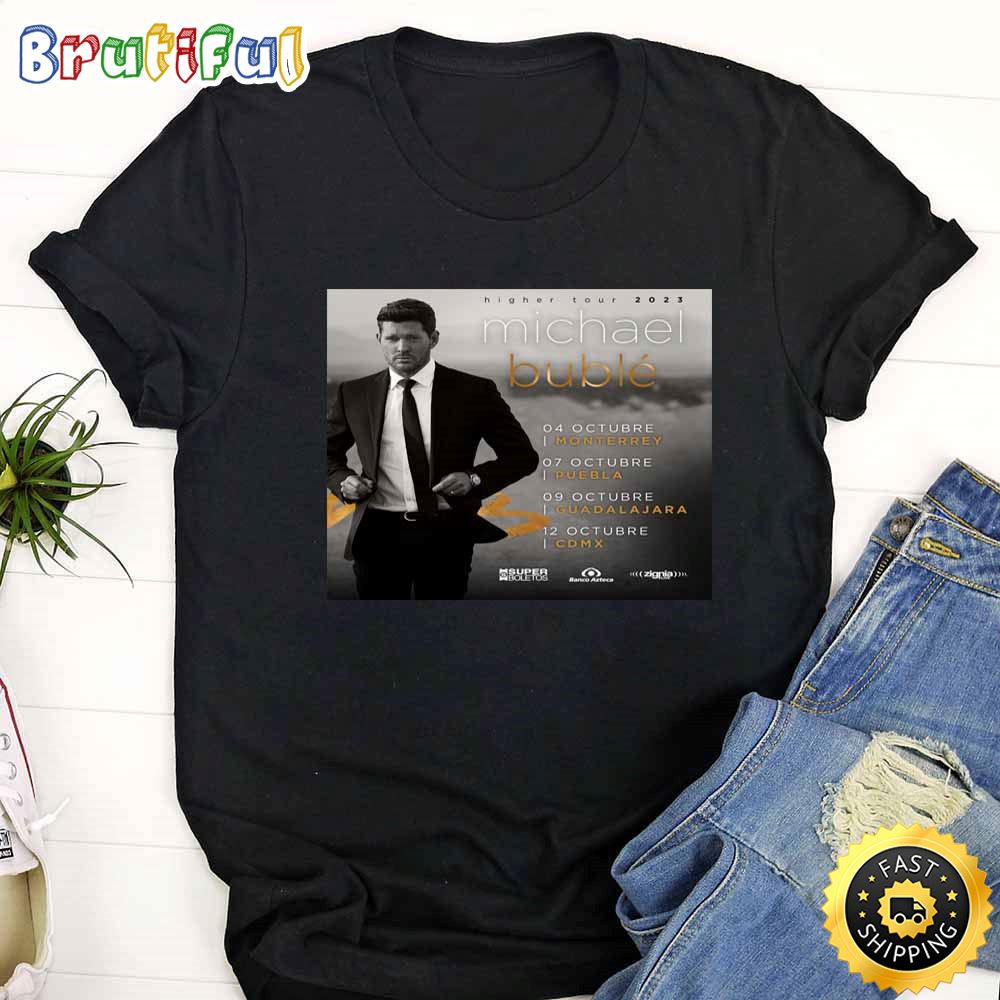 Michael Buble Mexico City Tour 2023 T Shirt