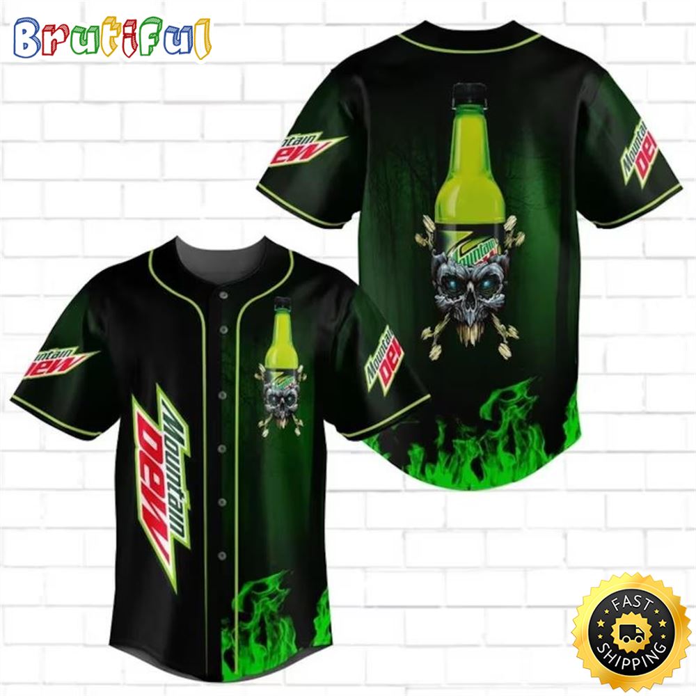 Mountain Dew Baseball Jersey okx6mb