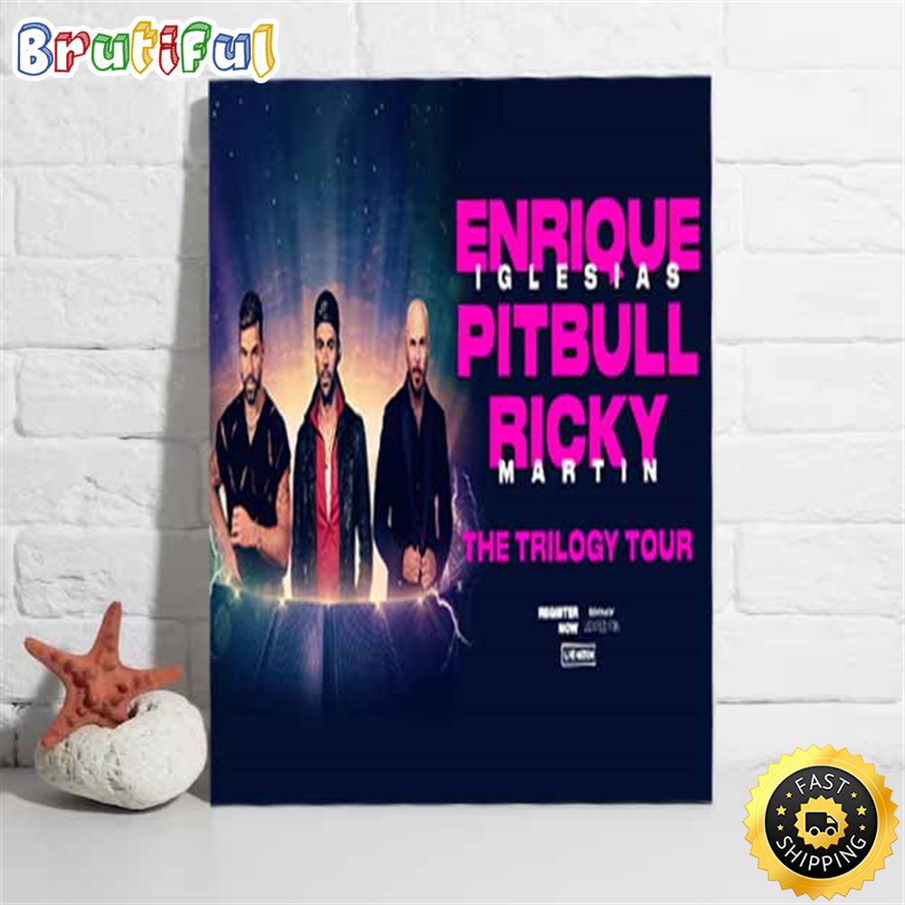 Pitbull The Trilogytour 2023 Poster