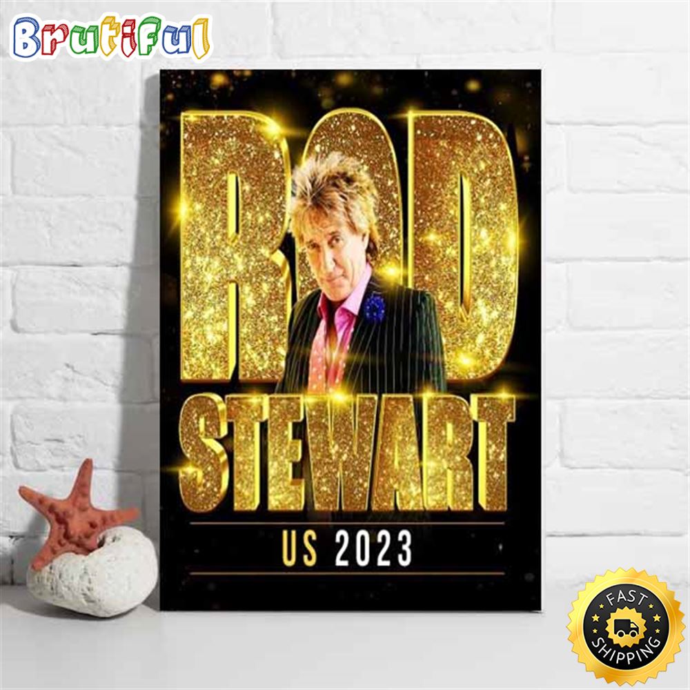 Rod Stewart Us Tour 2023 Poster