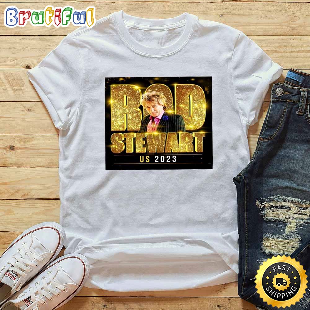 Rod Stewart Us Tour 2023 T Shirt