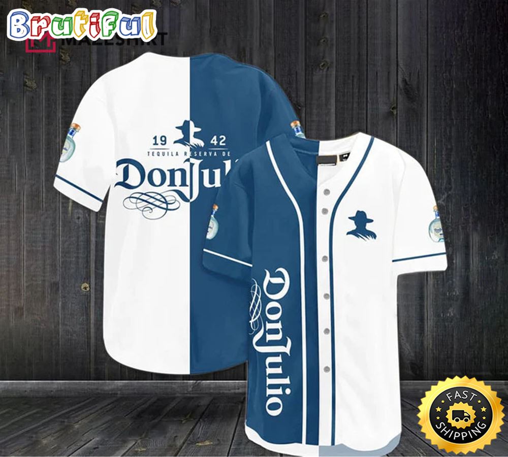 Don Julio Beer Lover Baseball White Jersey xbamad