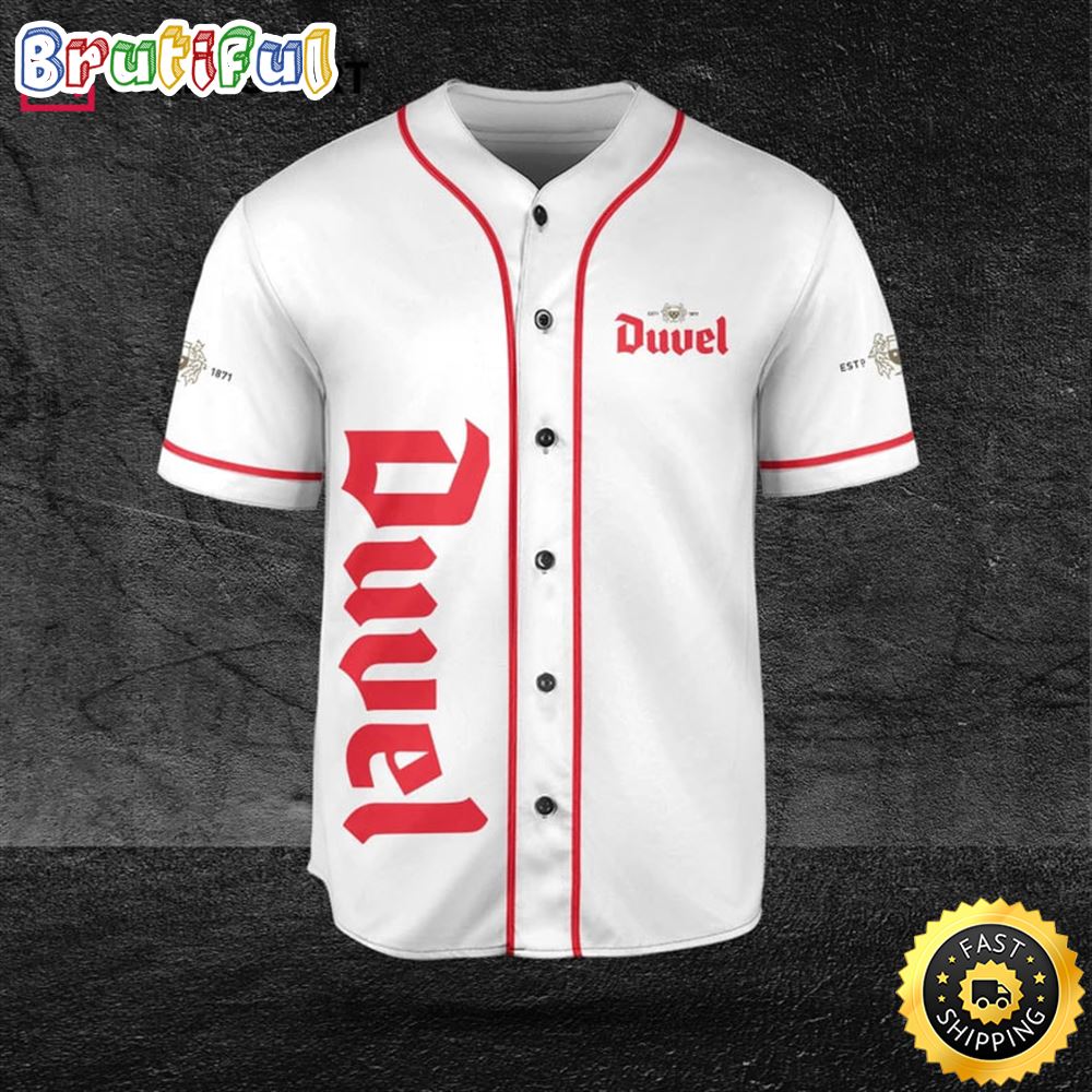 Duvel Beer Beer Lovers Baseball Jersey rbrfin