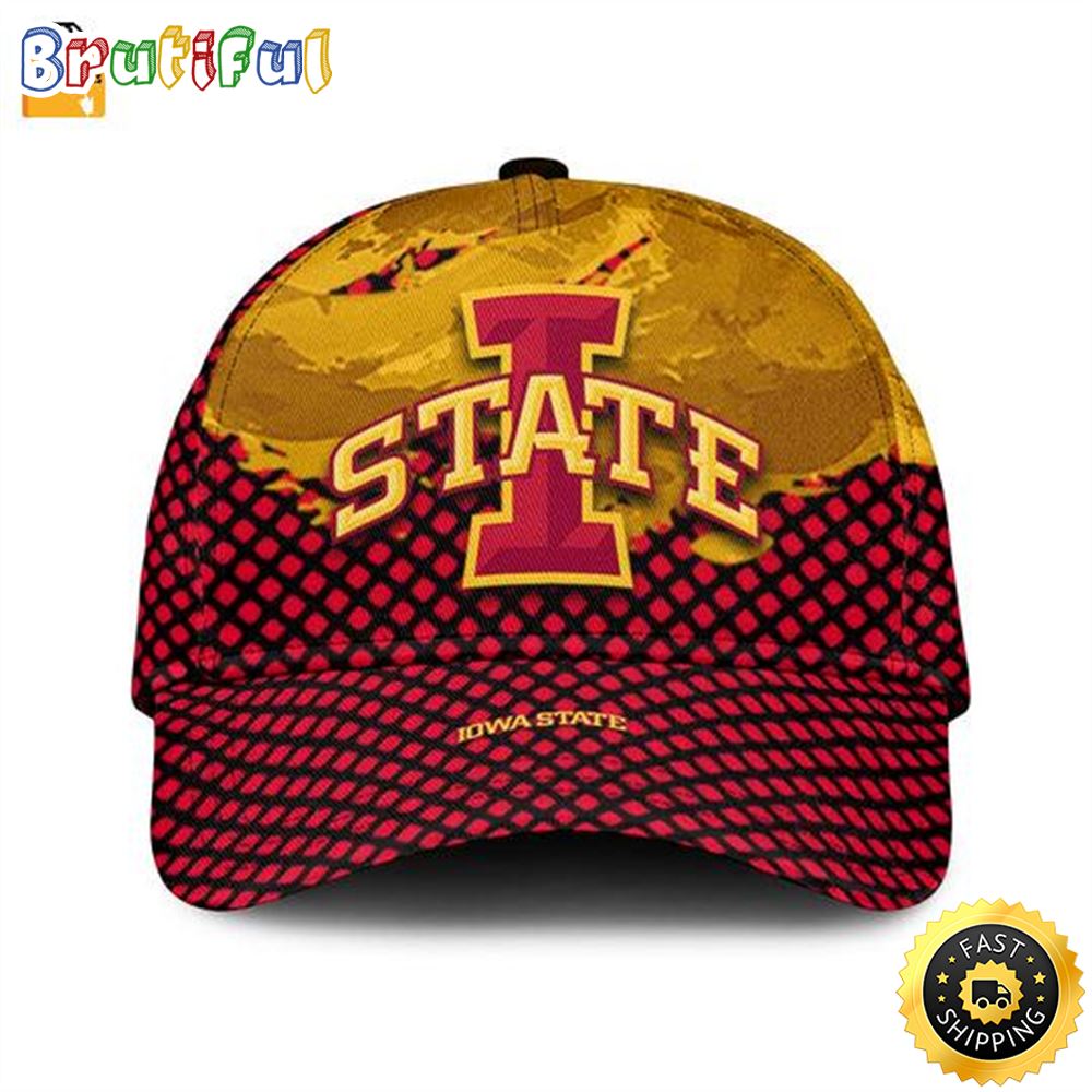Iowa State Cyclones Grunge Classic Cap qdj45a