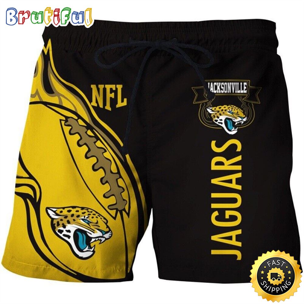 Logo NFL Full Range Of Football 3d Beach Shorts eev32m