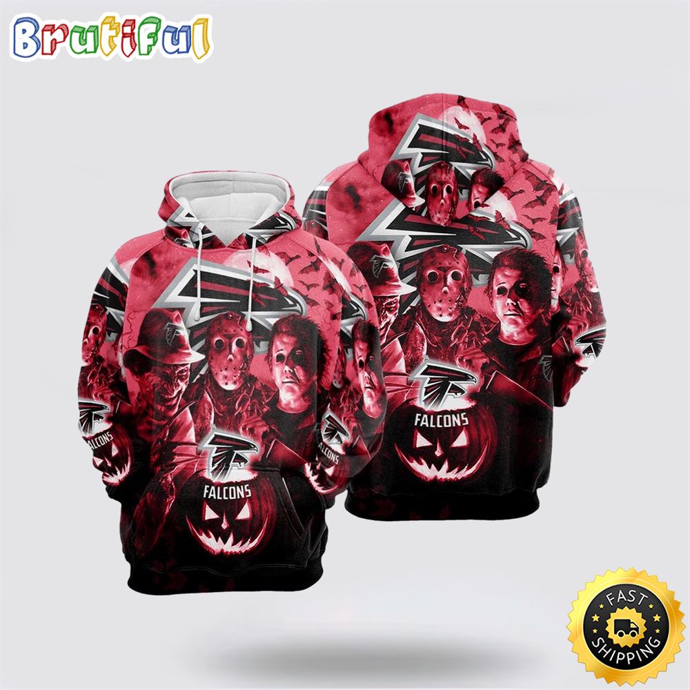 NFL Atlanta Falcons All Over Print 3D Hoodie Halloween Horror Night Gift For Football Fans 1 ngb7do