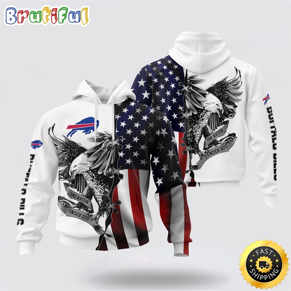 NFL Buffalo Bills 3D Hoodie Usa Flag Eagle Stand Out In The Crowd 1 ginlrj