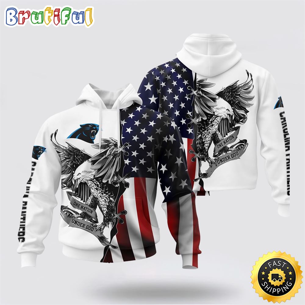 NFL Carolina Panthers 3D Hoodie Usa Flag Eagle Stand Out In The Crowd 1 djirgi
