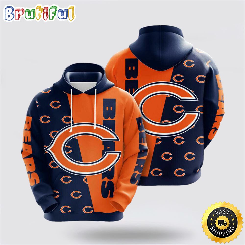 NFL Chicago Bears 3D Hoodie All Over Print Shirts Unmatched Style And Comfort jlwzr3