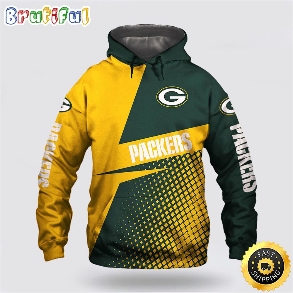 NFL Green Bay Packers 3D Hoodie All Over Print Shirts Unmatched Style And Comfort kau9i4