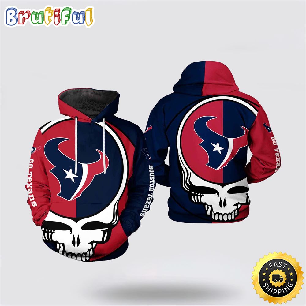 NFL Houston Texans 3D Hoodie Printed Grateful Dead Show Team Pride 1 ima09l