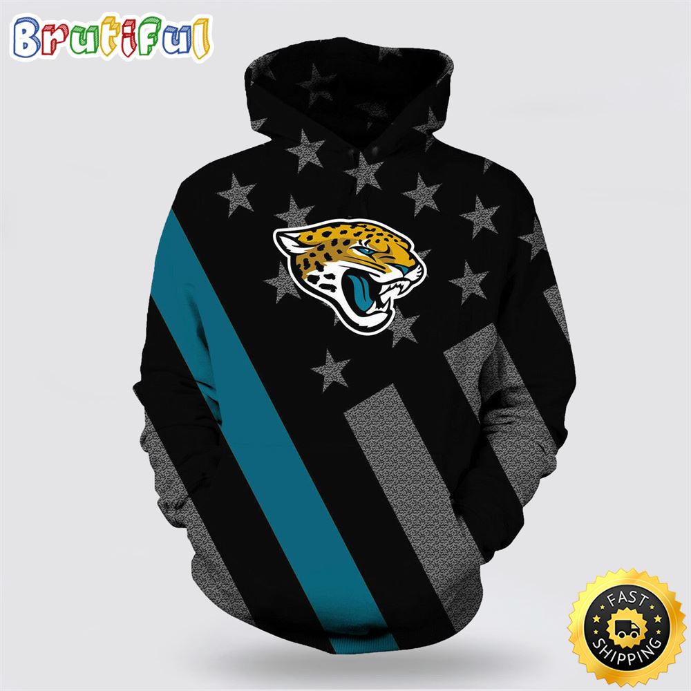NFL Jacksonville Jaguars 3D Hoodie All Over Print Shirts Elevate Your Game Day Look ksjsxn