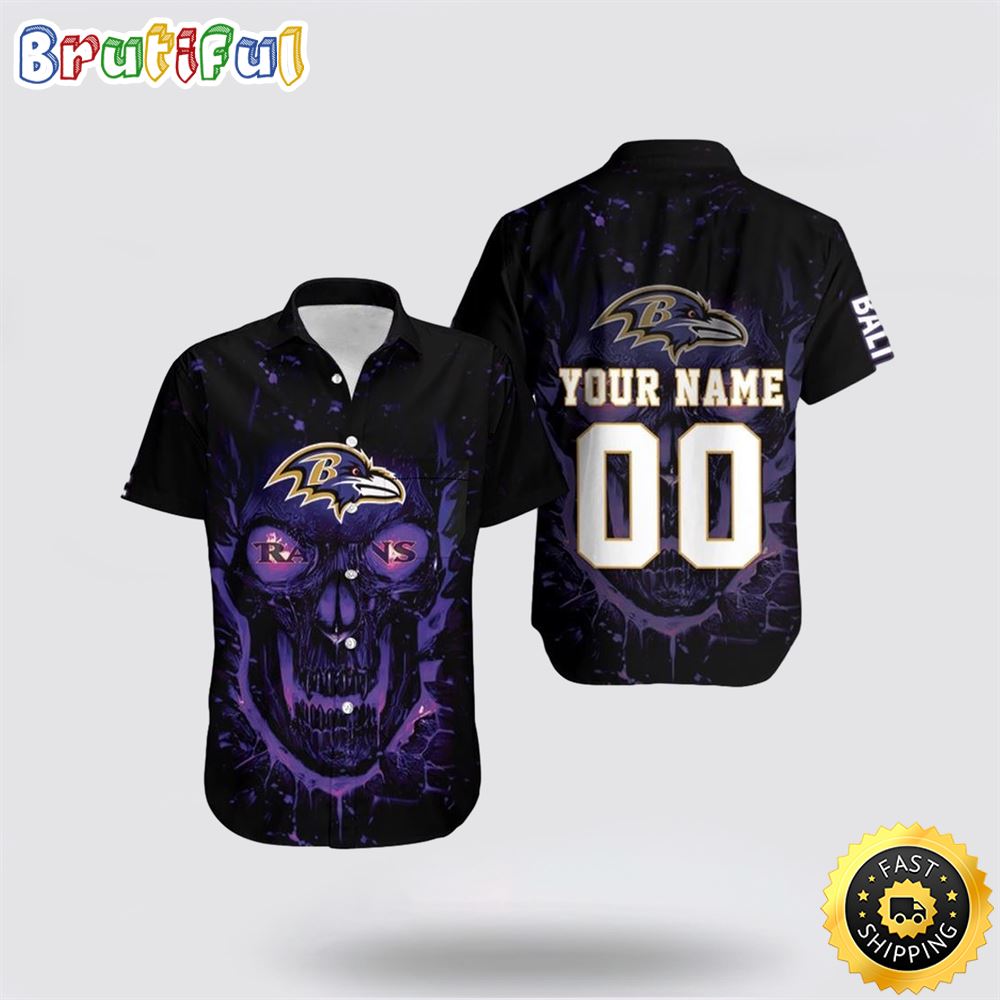 NFL Kansas City Chiefs Hawaiian Shirts Skull Halloween Summer Stay Cool And Stylish On Game Day 1 nav3fv