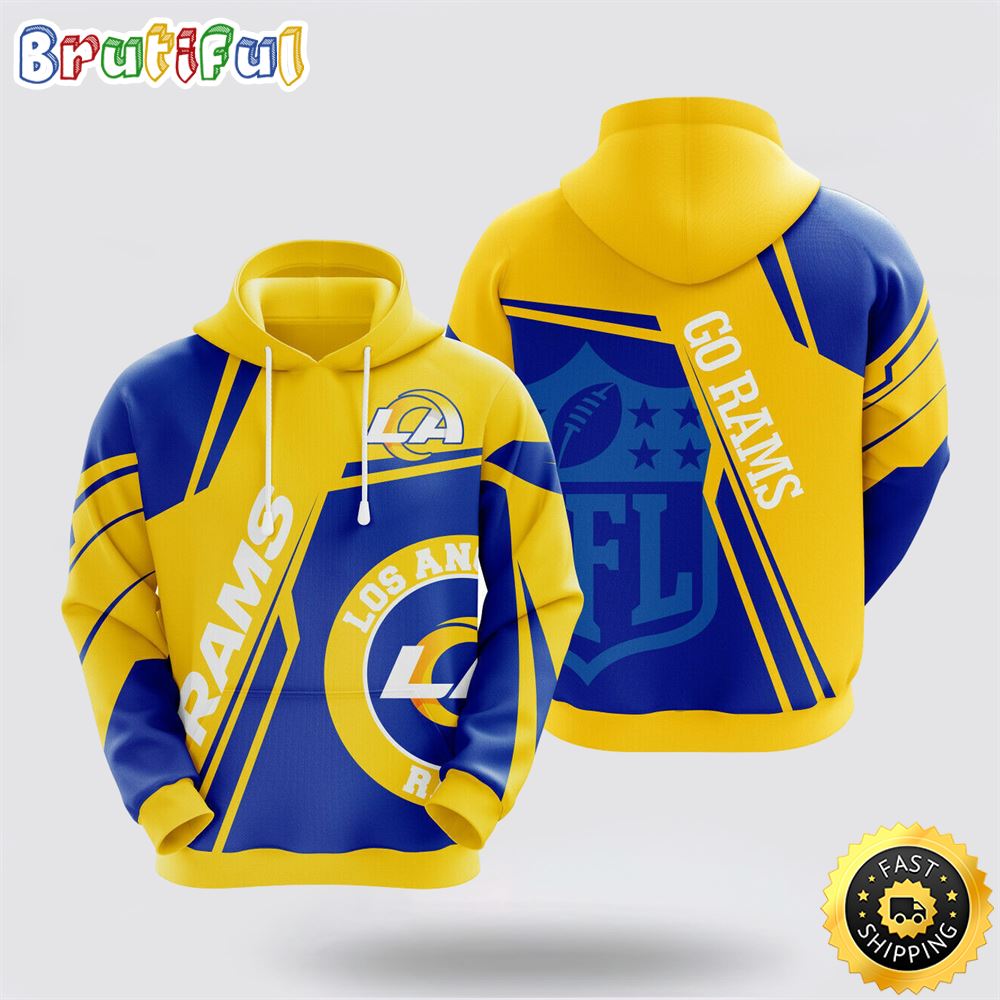 NFL Los Angeles Rams 3D Hoodie All Over Print Shirts Stand Out In The Crowd ntitbs