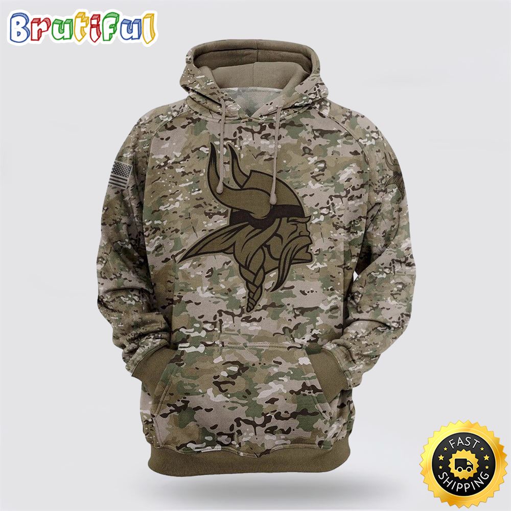 NFL Minnesota Vikings 3D Hoodie All Over Print Shirts Elevate Your Game Day Look dcmovb