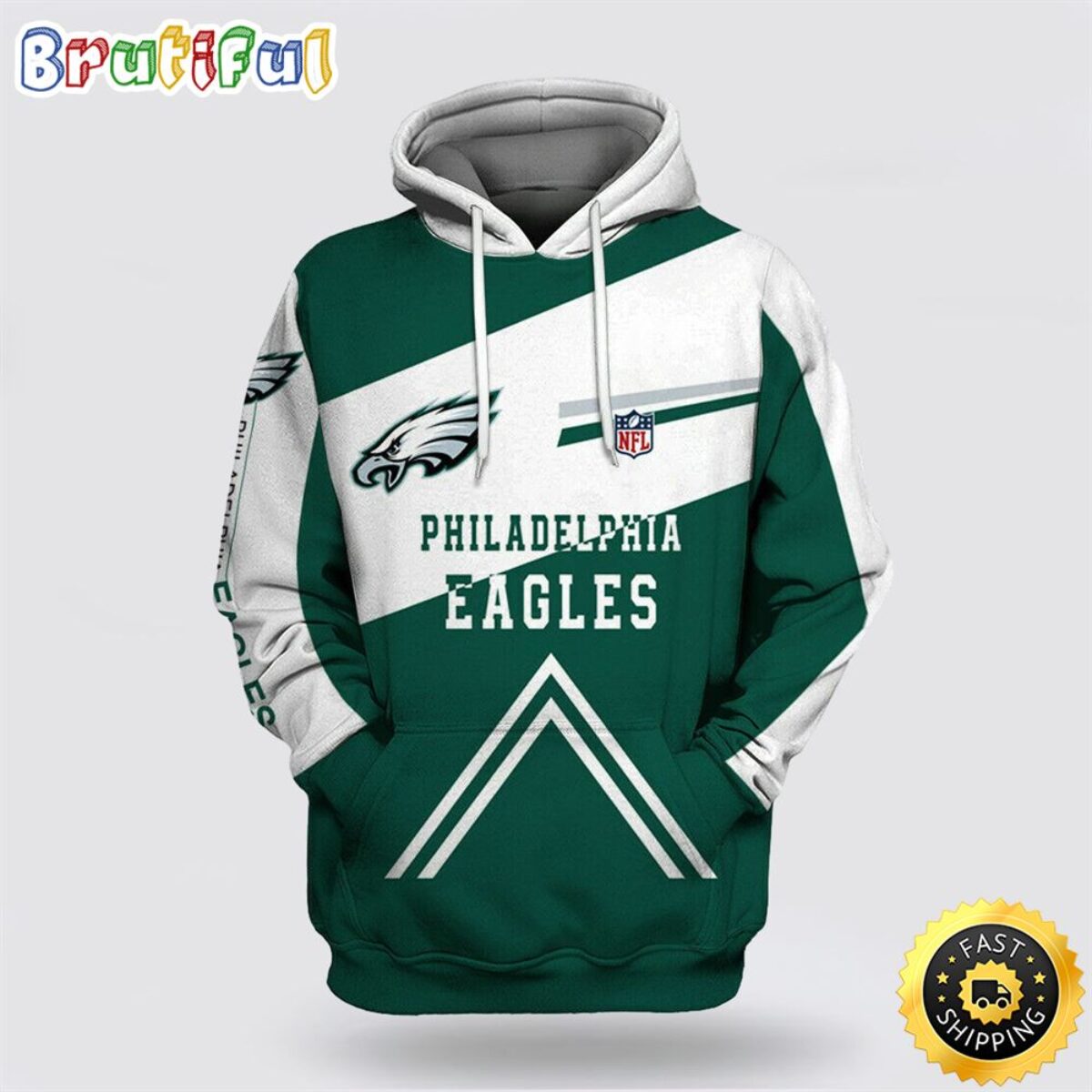 NFL Philadelphia Eagles 3D Hoodie All Over Print Shirts Unmatched