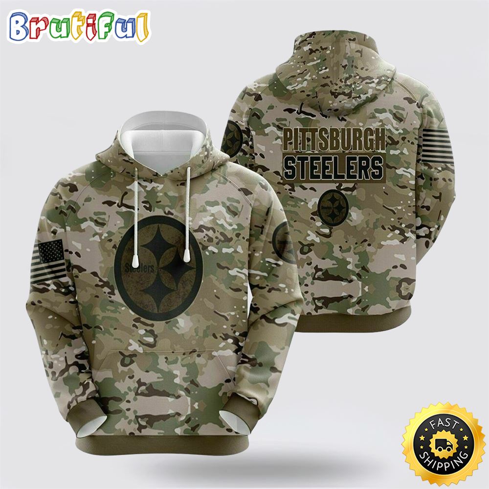NFL Pittsburgh Steelers 3D Hoodie All Over Print Shirts Perfect Fan Gear For Football Season j7h9x7