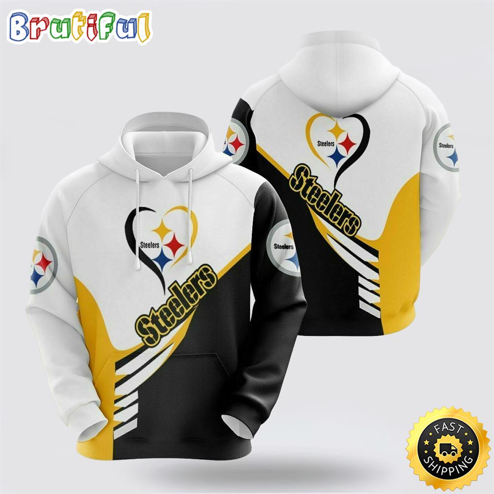 NFL Pittsburgh Steelers 3D Hoodie All Over Print Shirts Stay Cozy And Stylish y1swtd