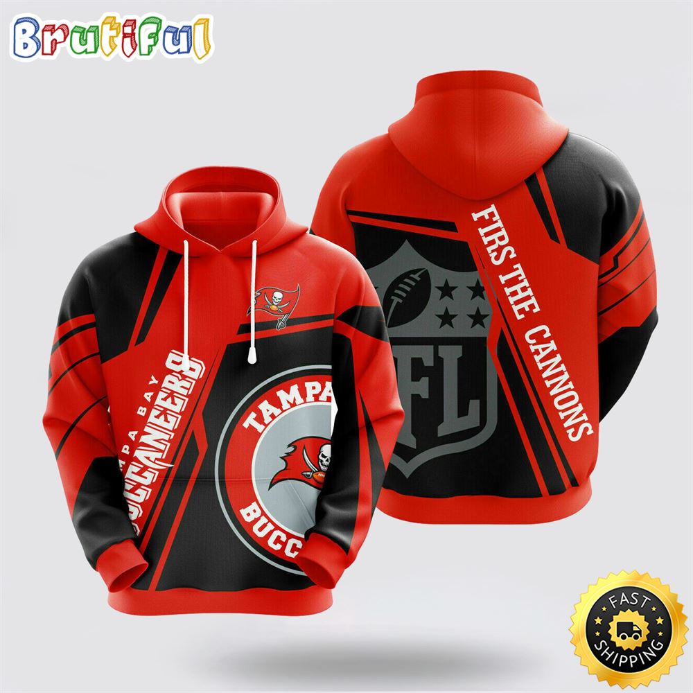 NFL Tampa Bay Buccaneers 3D Hoodie All Over Print Shirts Show Your Team Spirit ty3pii