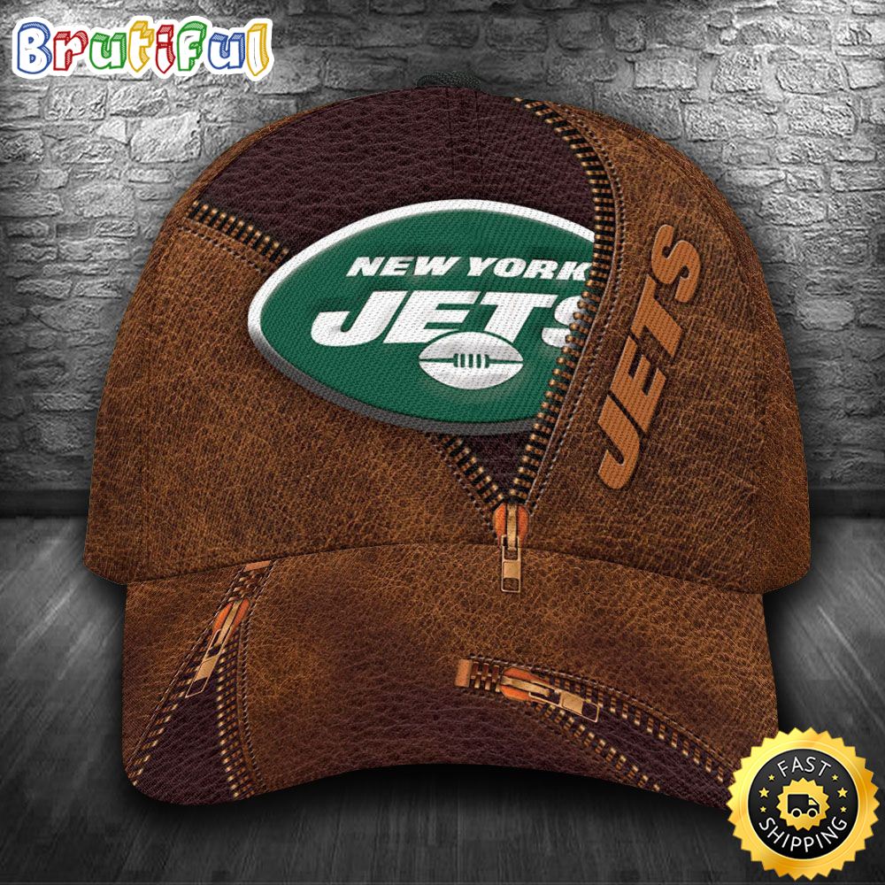 New York Jets Zip All Over Print 3D Classic Cap ognglh