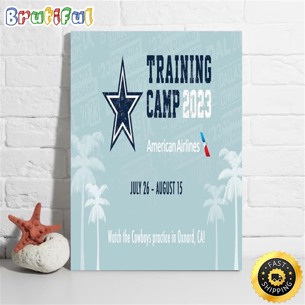 Nfl Dallas Cowboys Training Camp 2023 Presented By American Airlines Poster s8gblq