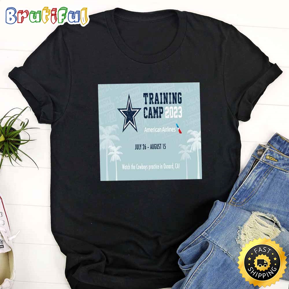 Nfl Dallas Cowboys Training Camp 2023 Presented By American Airlines T Shirt d7knoi