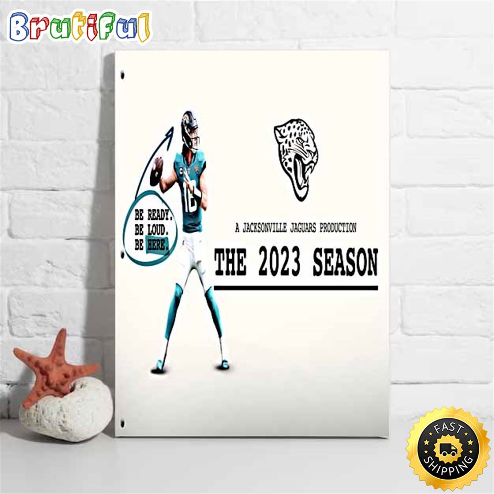 Nfl Jacksonville Jaguars The 2023 Season Poster pcgcs4