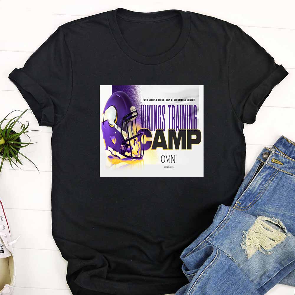 Nfl Minnesota Vikings Training Camp 2023 U.S. Bank Stadium T Shirt dpfjn1