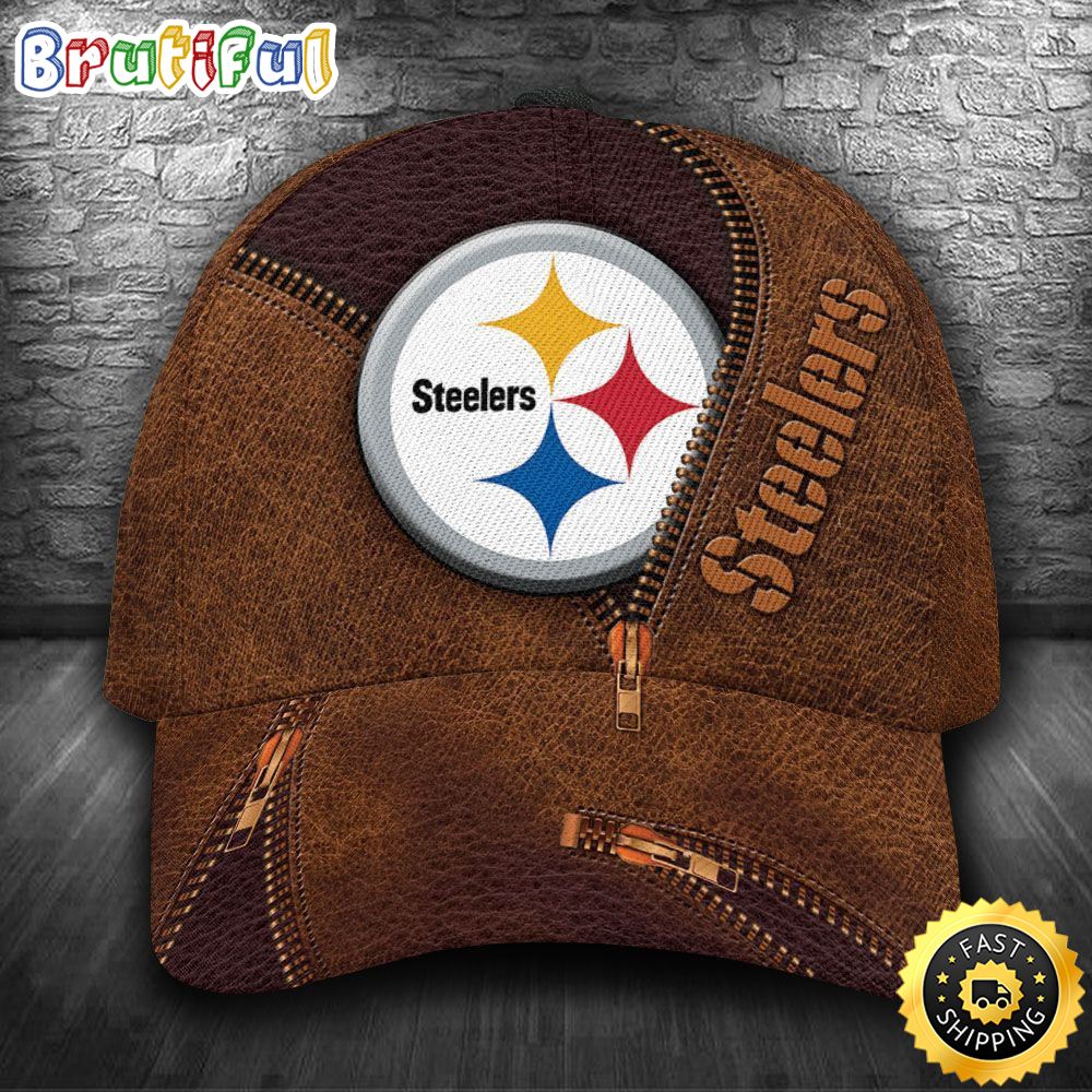Pittsburgh Steelers Zip All Over Print 3D Classic Cap cc2jy6