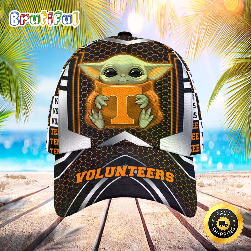 Tennessee Volunteers Baby Yoda All Over Print 3D Classic Cap ovwu7e