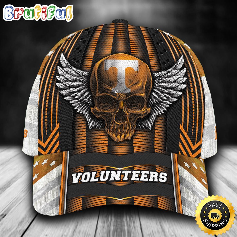 Tennessee Volunteers USA Flag Pattern All Over Print 3D Classic Cap i1xtfq