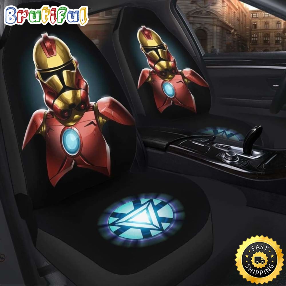 Iron Man Stormtrooper Seat Cover Universal