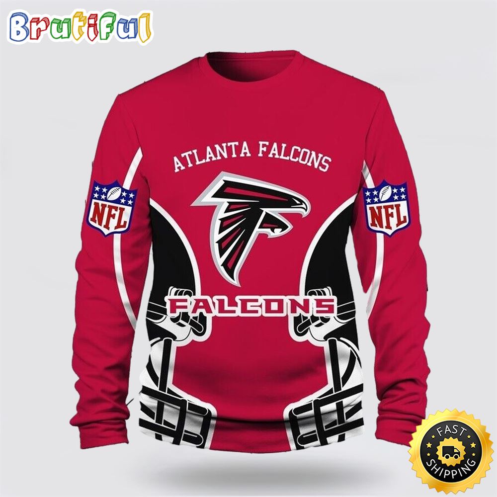 NFL Atlanta Falcons Crewneck Sweatshirt For Football Fans n1mkqd