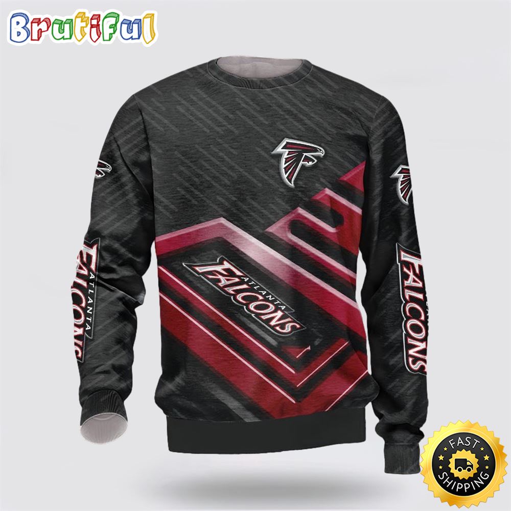 NFL Atlanta Falcons Crewneck Sweatshirt Show Team Spirit 1 gd7i42