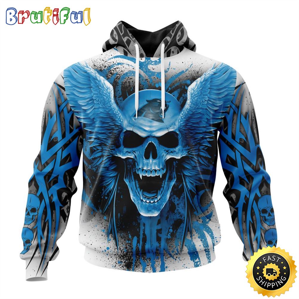 NFL Carolina Panthers 3D Hoodie All Over Print Special Kits With Skull Unite In Team Colors 1 mfies1