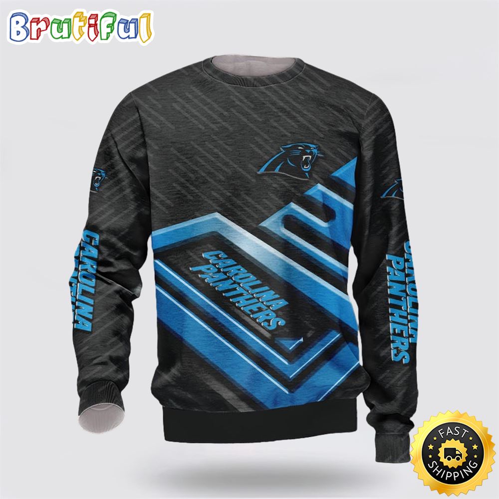 NFL Carolina Panthers Crewneck Sweatshirt Show Team Spirit 1 zanlya