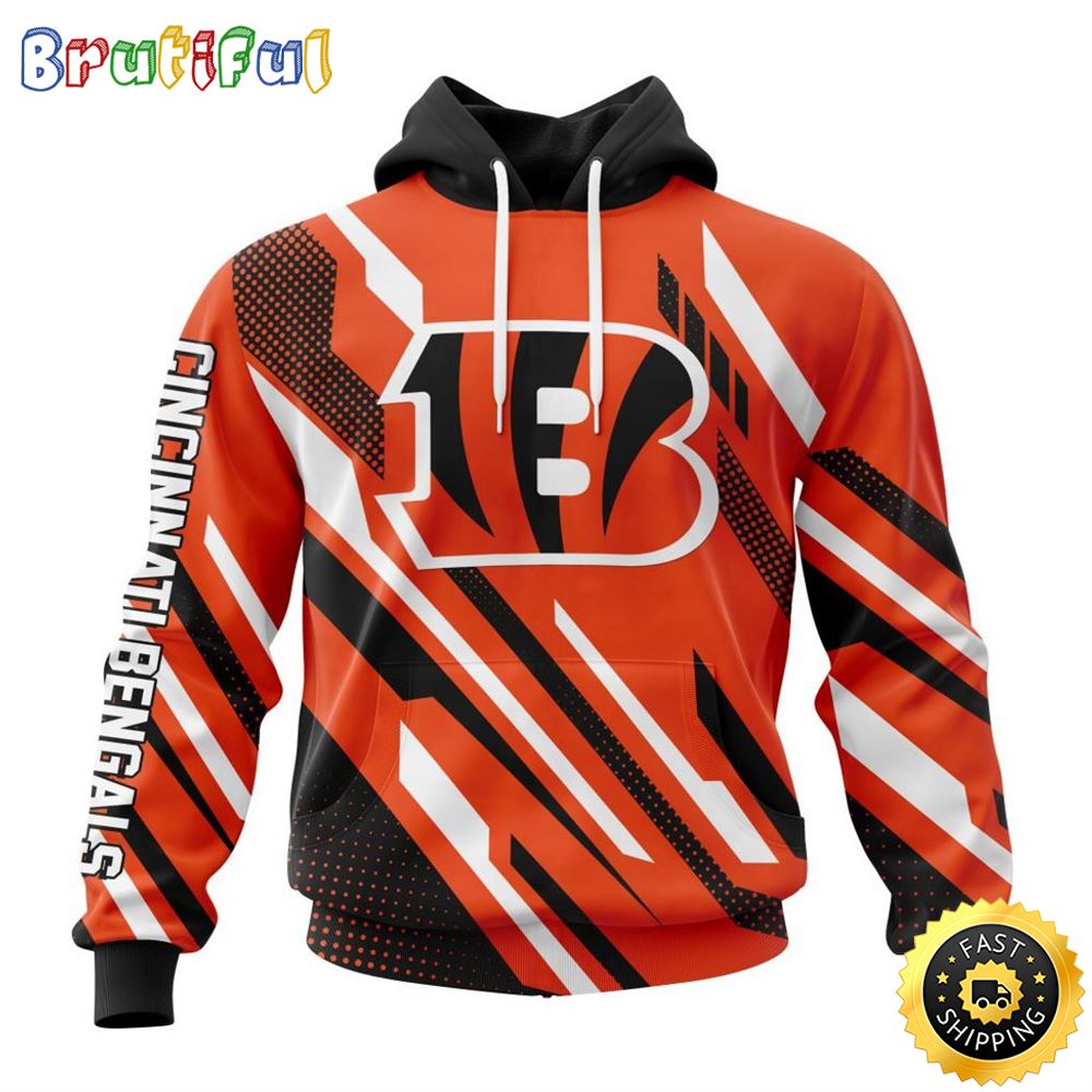 NFL Cincinnati Bengals Special MotoCross Concept Hoodie d8qnpu