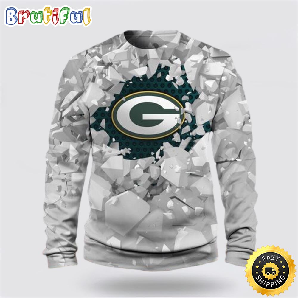 NFL Green Bay Packers Crewneck Sweatshirt For Hot Fans wsriuq