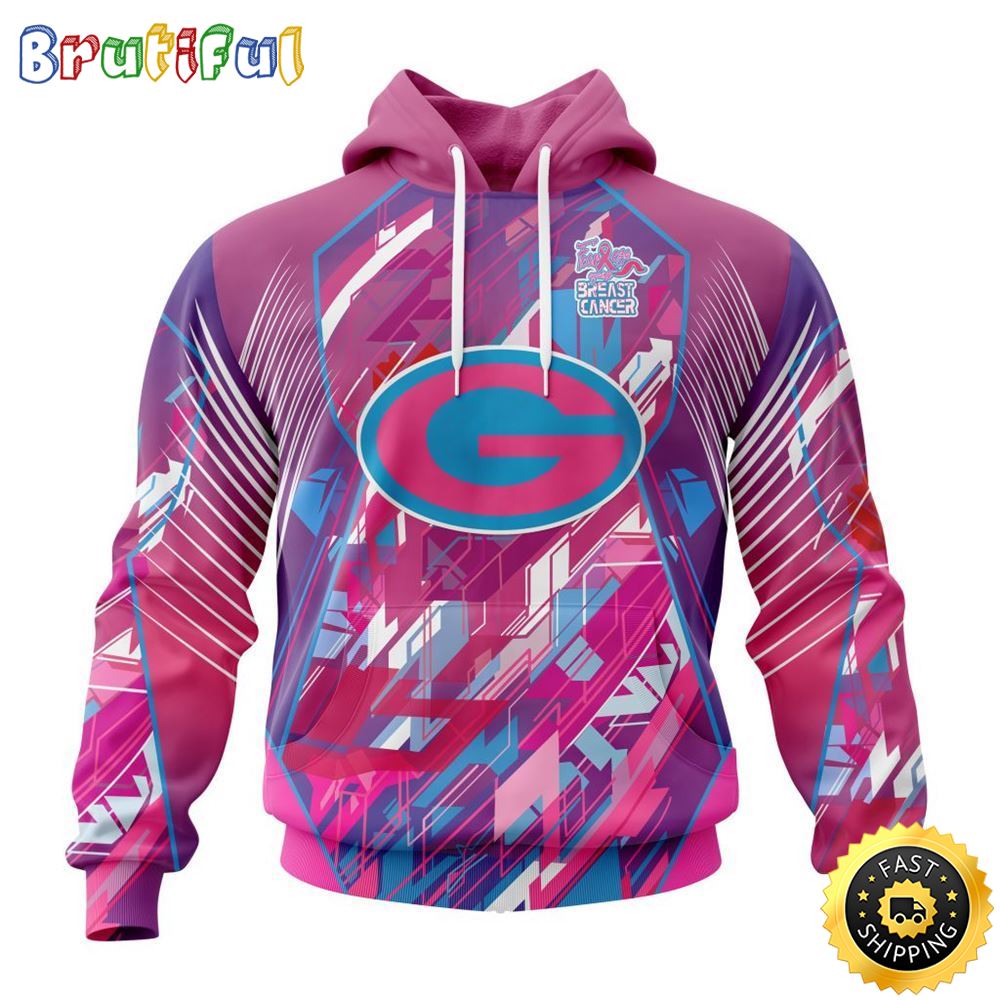 NFL Green Bay Packers I Pink All Over Print 3D Hoodie I Can Fearless Again Breast Cancer For Breast Cancer Survivors 1 aeqetz