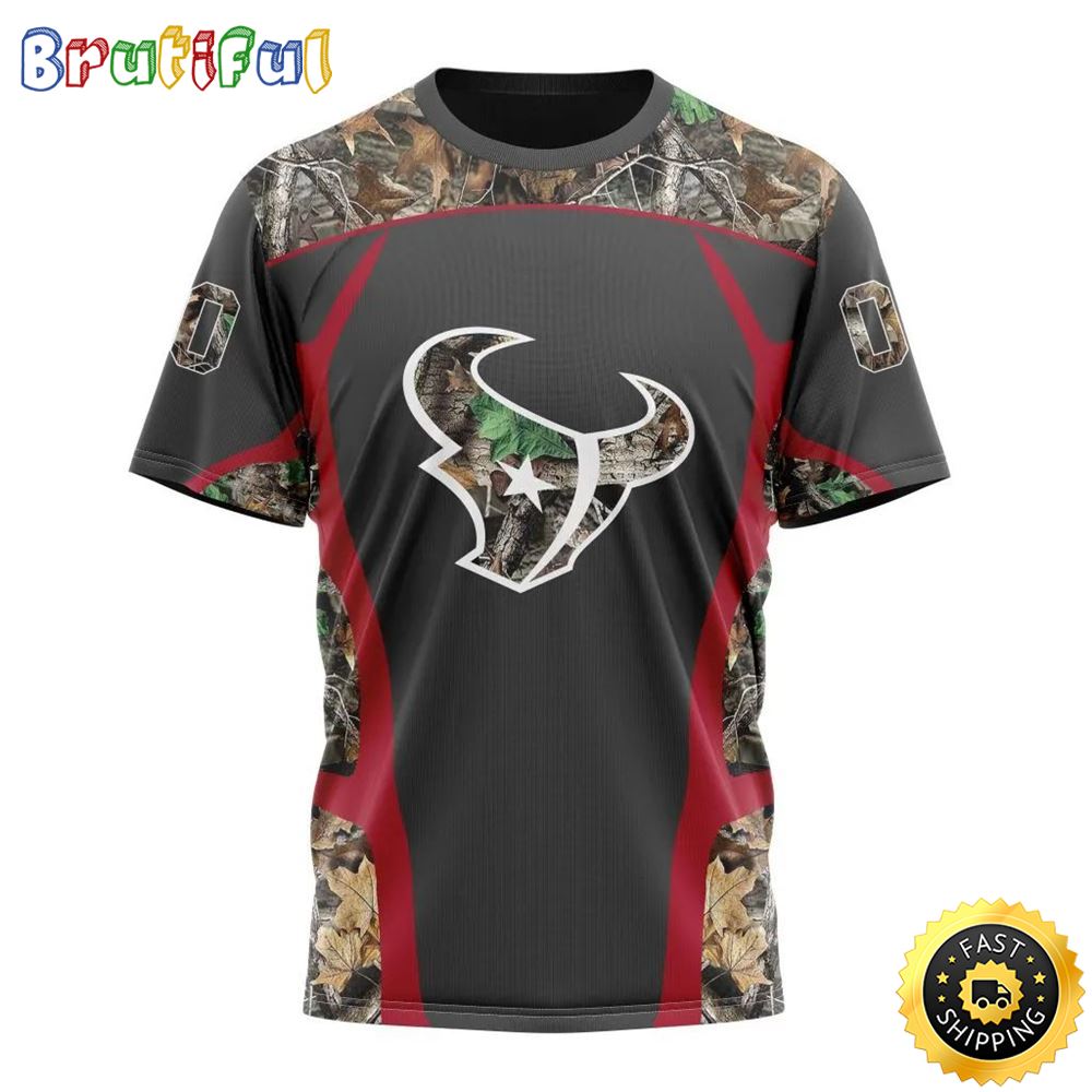 NFL Houston Texans 3D T Shirt Camo Hunting Design Stylish Gear For Fans 1 fusa1u